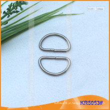 Tamanho interno 20mm Fivelas de Metal, Regulador de metal, Metal D-Ring KR5053